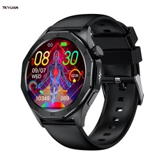 BT Call AMOLED Smartwatch Med ECG Monitor
